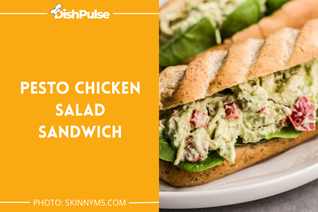 Pesto Chicken Salad Sandwich