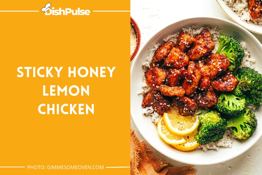 Sticky Honey Lemon Chicken
