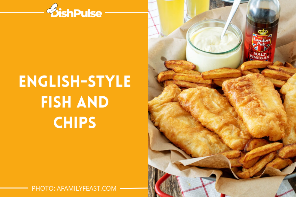 English-Style Fish and Chips