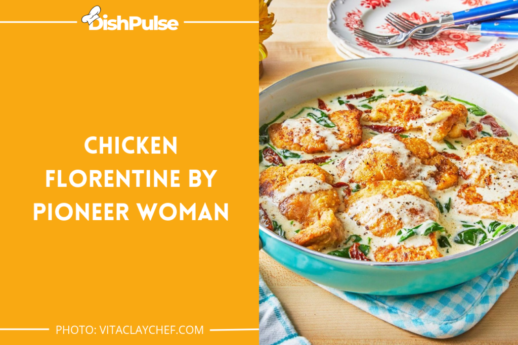 Chicken Florentine By Pioneer Woman