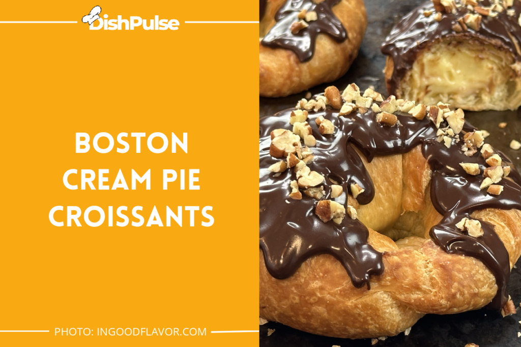 Boston Cream Pie Croissants