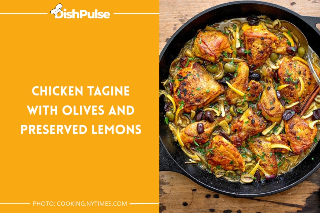 Chicken Tagine With Olives and Preserved Lemons