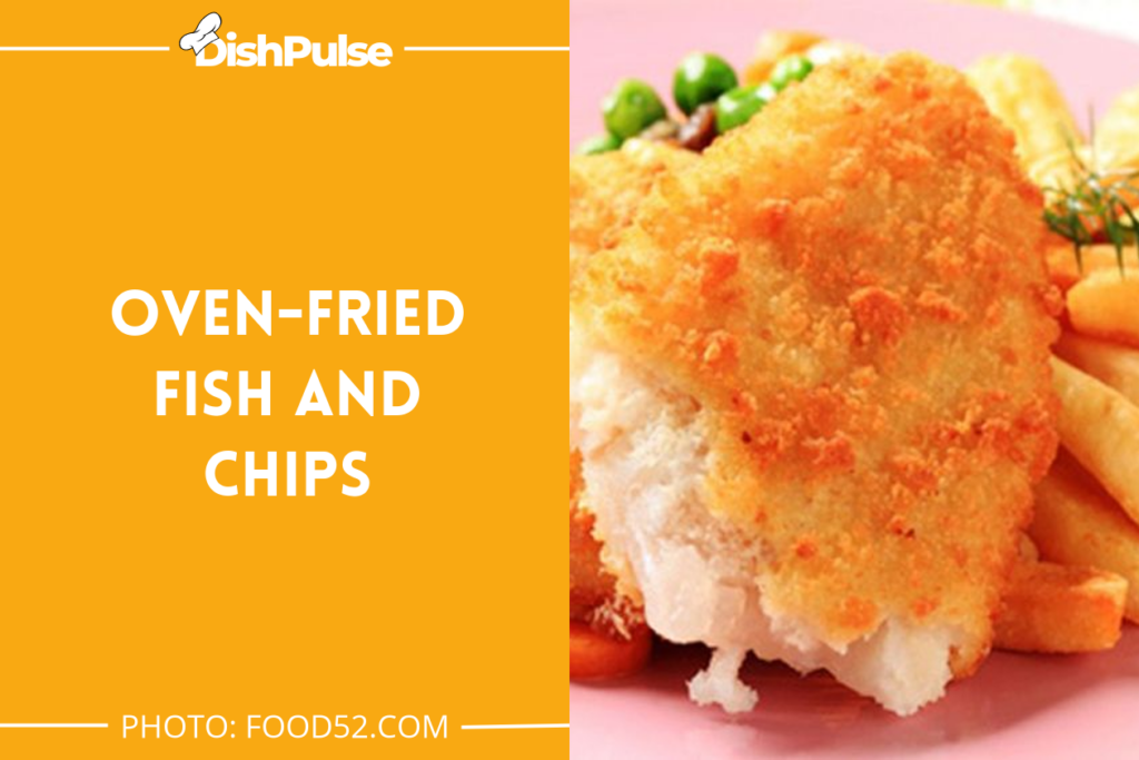 Oven-Fried Fish and Chips