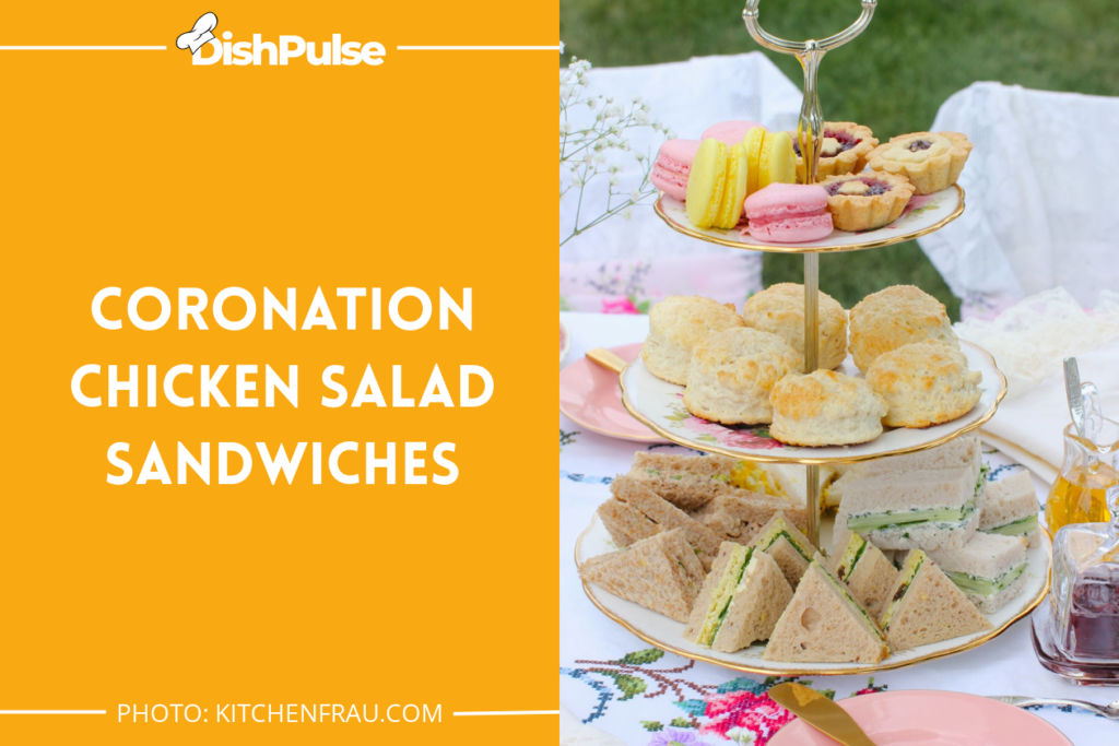 Coronation Chicken Salad Sandwiches