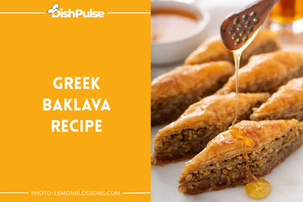 Greek Baklava Recipe