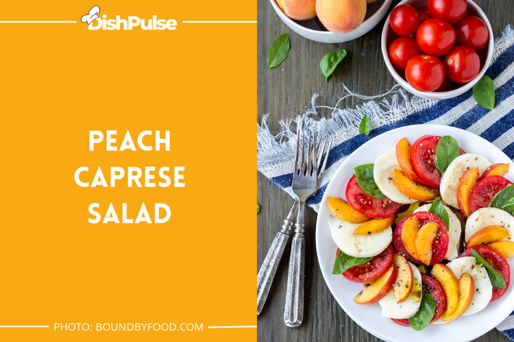 Peach Caprese Salad