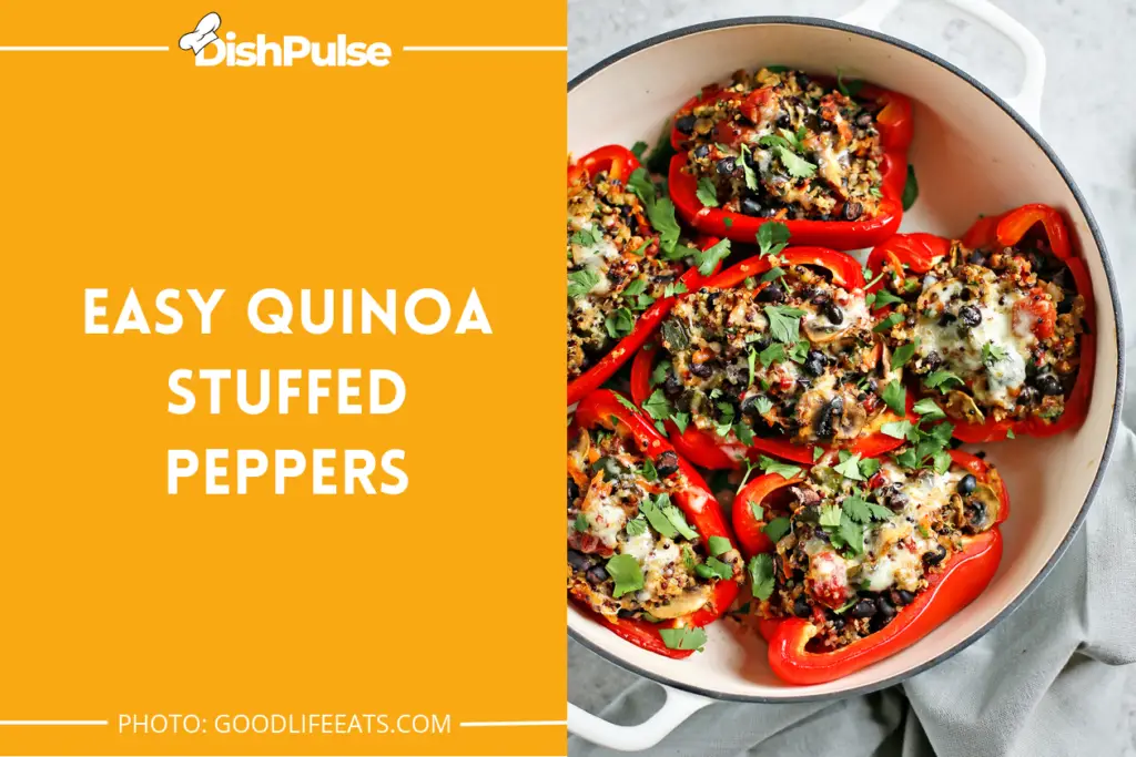 Easy Quinoa Stuffed Peppers