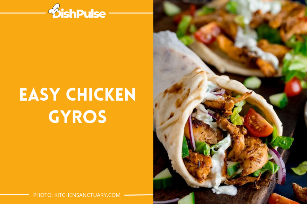 7 Best Chicken Gyro Recipes Elevate Your Home Cooking with Authentic