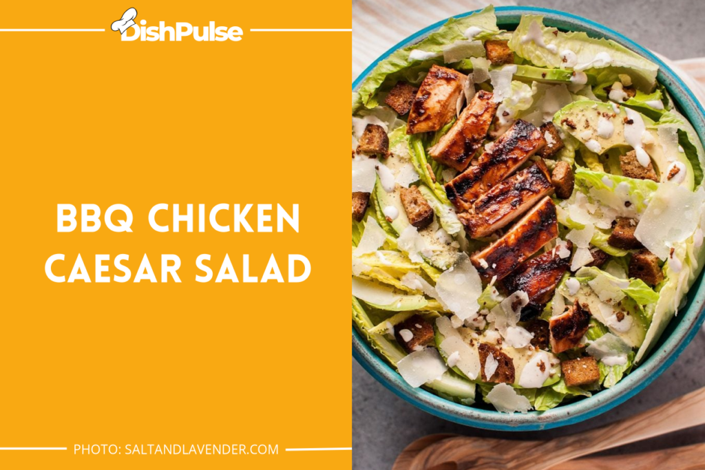BBQ Chicken Caesar Salad
