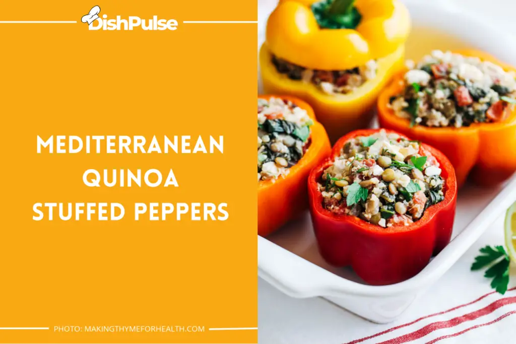 Mediterranean Quinoa Stuffed Peppers