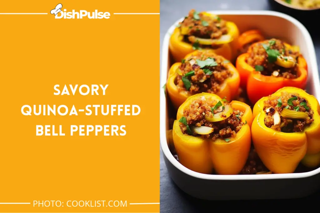 Savory Quinoa-Stuffed Bell Peppers