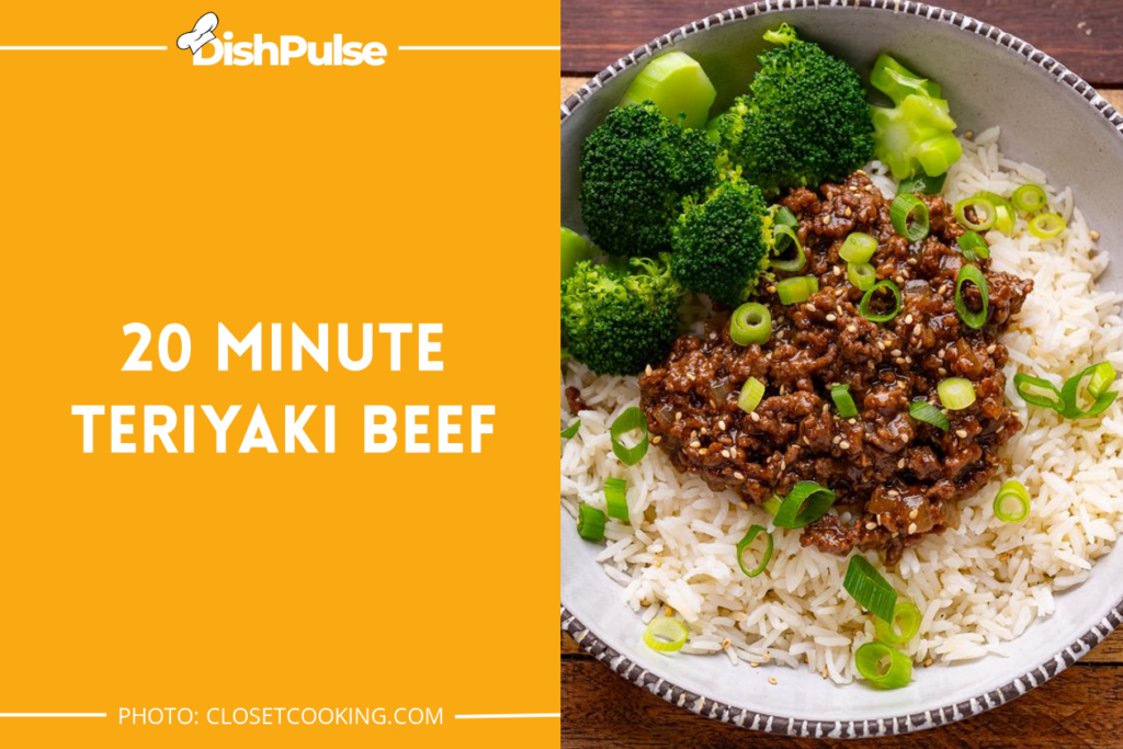 20 Minute Teriyaki Beef