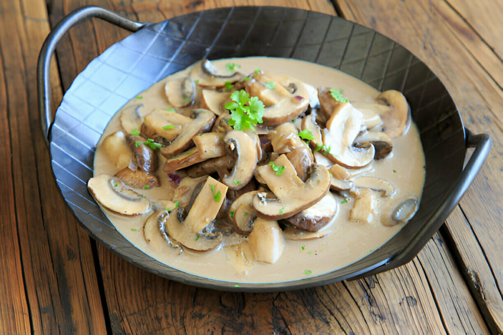 Mushrooms Sause Recipe