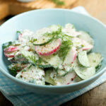 Cucumber Radish Dill Salad Recipe