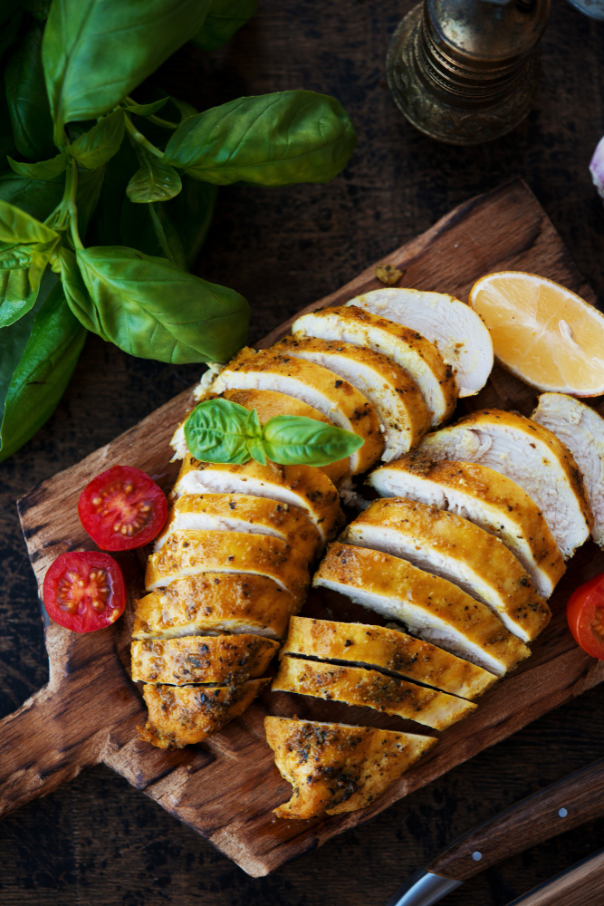 Baked Chicken Breasts Slices Recipe