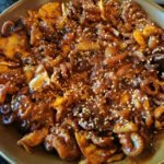 Spicy stir-fried octopus Recipe