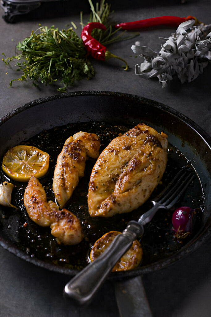 Garlic butter baked chicken breast Recipe