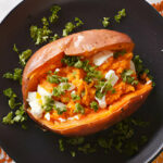Stuffed Feta Sweet Potatoes Recipe
