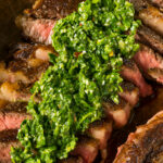 Rib Eye Steak with Chimichurri Sauce Recipe