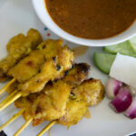 Chicken Satay with Peanut Sauce Recipe