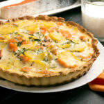 Salmon and Potato Quiche Recipe