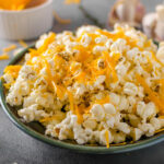 Cheese Popcorn with Garlic Recipe