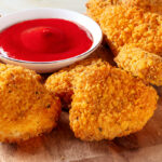 Fried crispy chicken nuggets Recipe