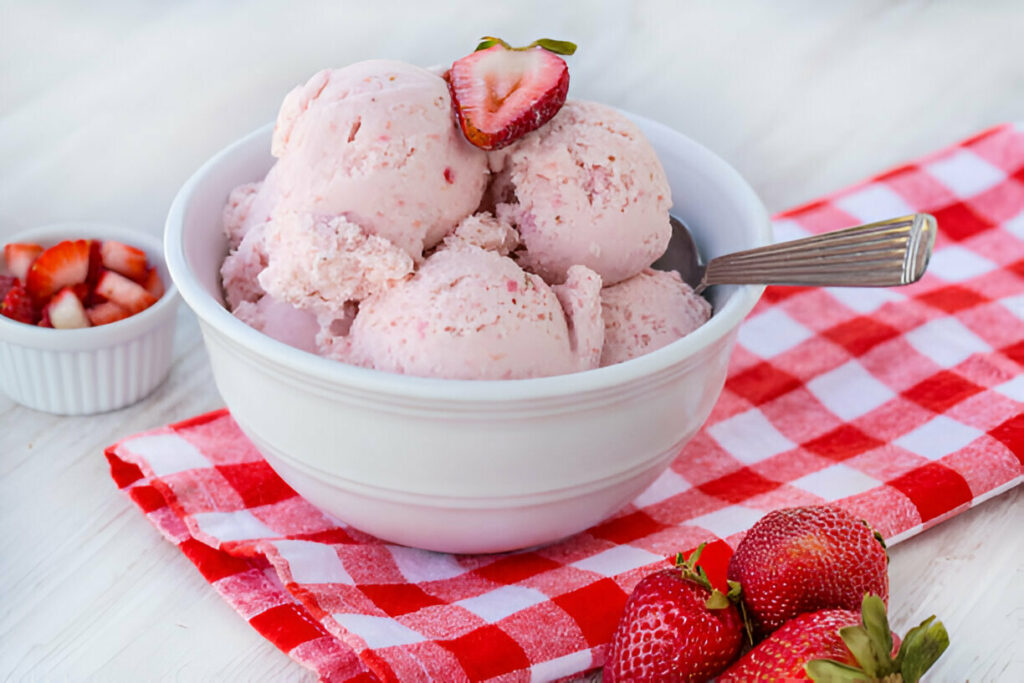 Strawberry Ice Cream Recipe