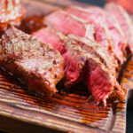 Grilled Medium Rare Ribeye Steak Recipe