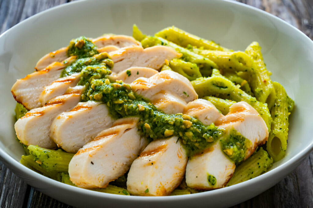 Pesto Pasta with Chicken Recipe