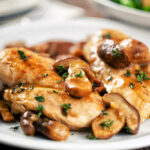 Grilled Chicken Breast with Mushrooms Recipe