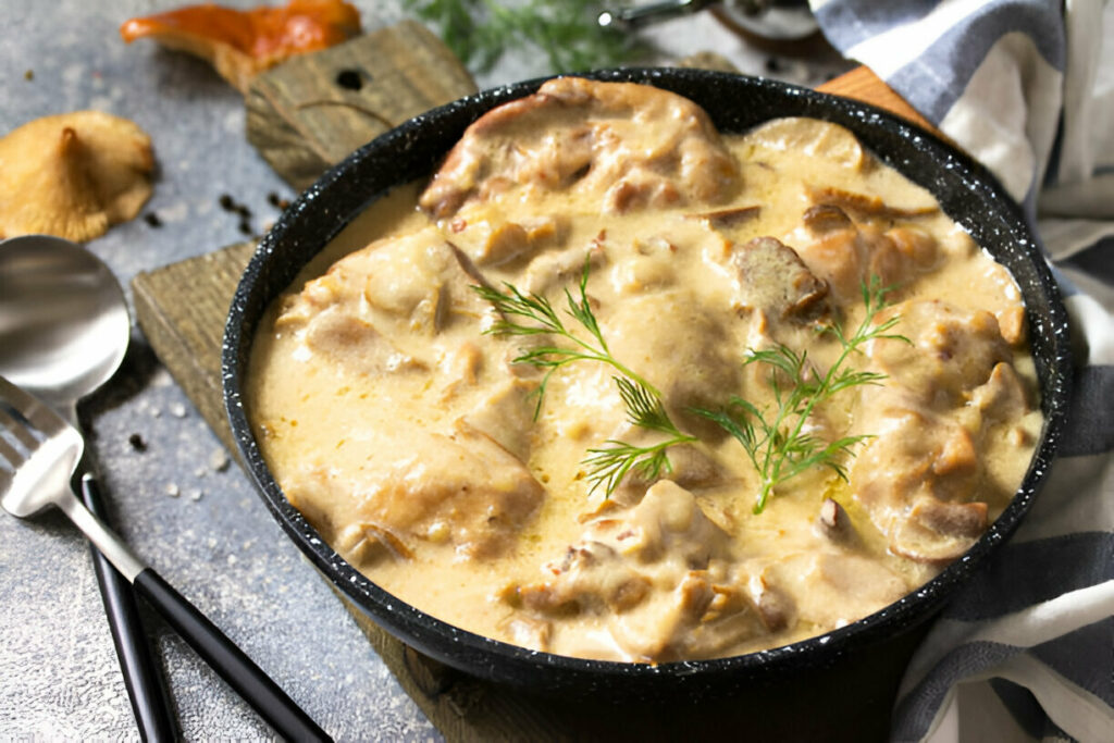 Turkey Fricassee Recipe