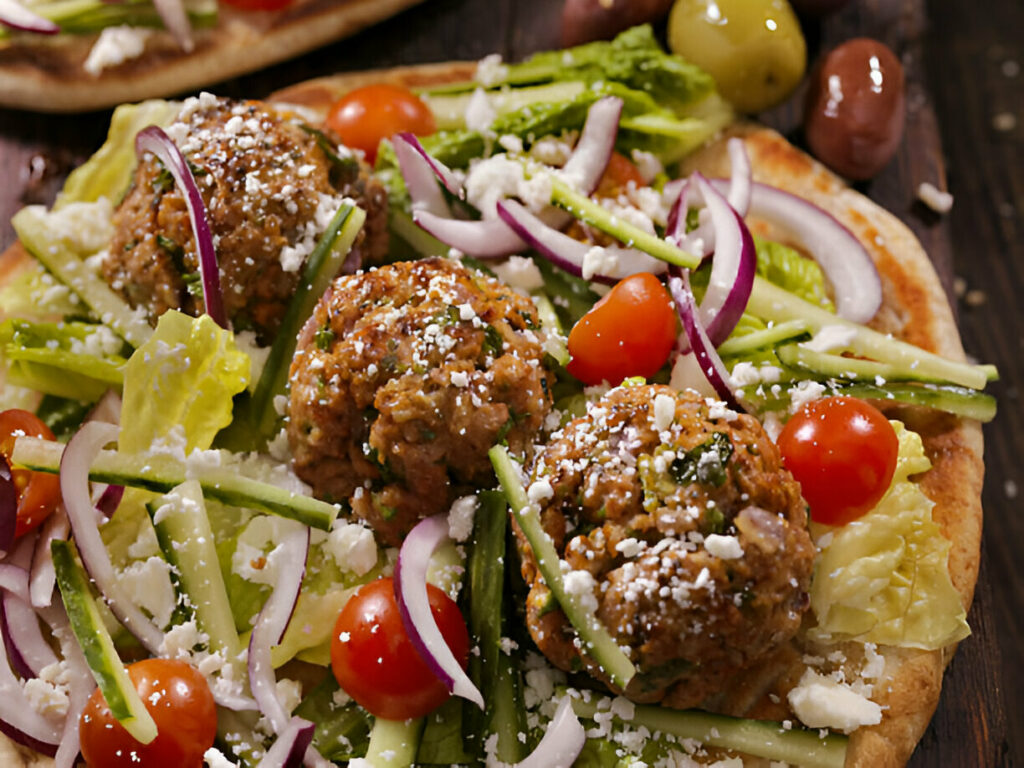Meatball Souvlaki Recipe