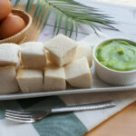 Pandan Coconut Custard Recipe