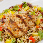 Quinoa and Brown Rice Chicken Salad Recipe