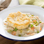 Chicken Pot Pie with Biscuits Recipe