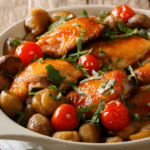 Chicken with Walnuts and Chestnuts Recipe