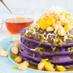 Vegan Ube Pancakes Recipe