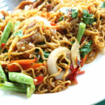 Chicken Stir fried Chow Mein spicy Recipe