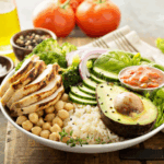 Grilled Chicken Rice Lunch Bowl Recipe