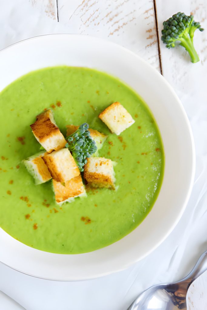 Spicy Creamy Broccoli Soup Recipe