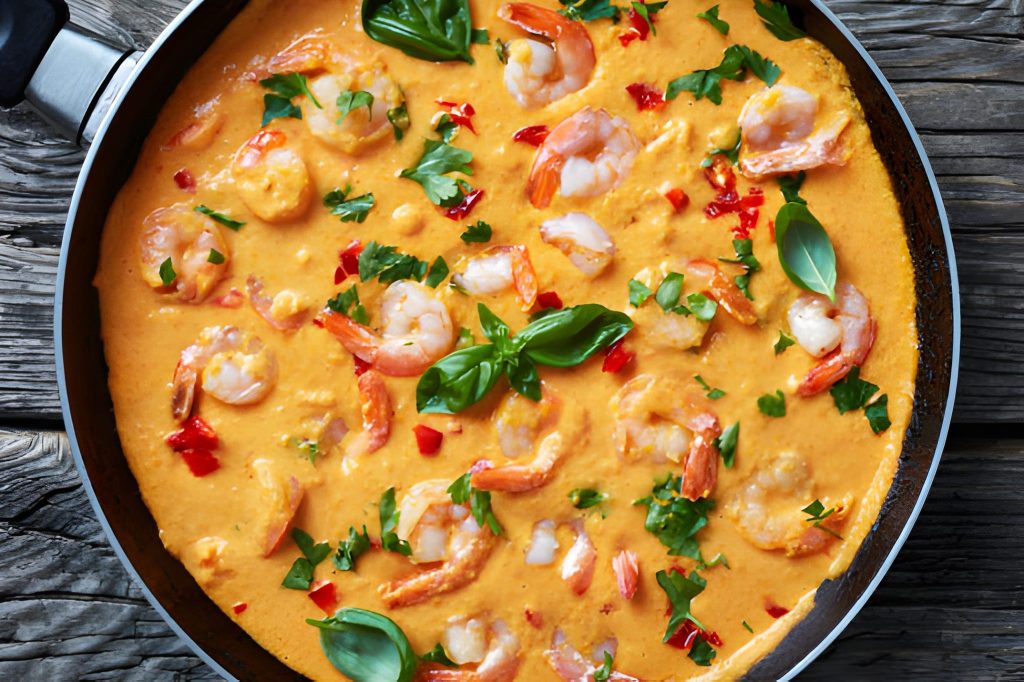 Prawns with Coconut Milk Recipe