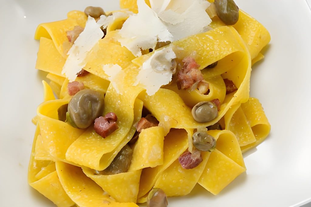 Pasta Pappardelle with Bean Recipe