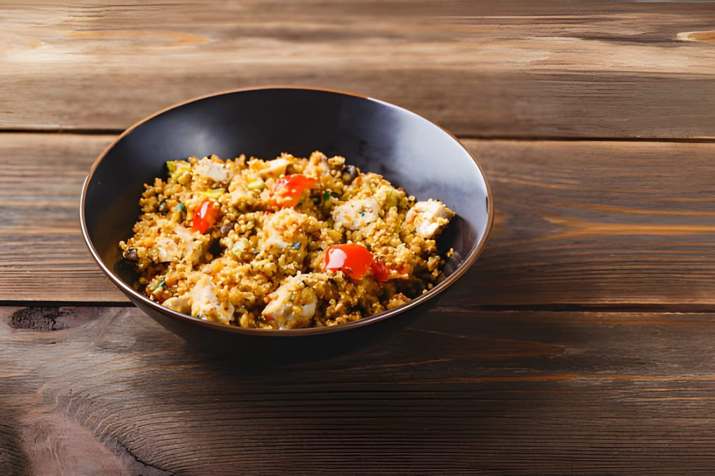 Chicken Bulgur Skillet Recipe
