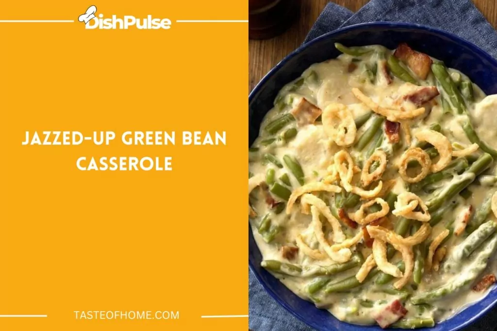 Jazzed-Up Green Bean Casserole