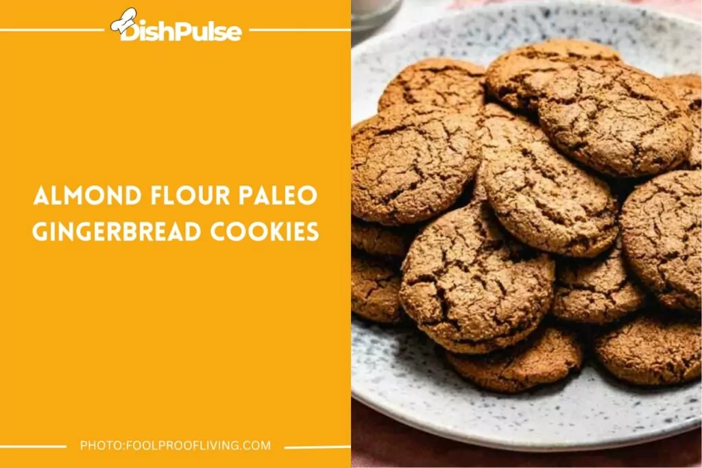 Almond Flour Paleo Gingerbread Cookies