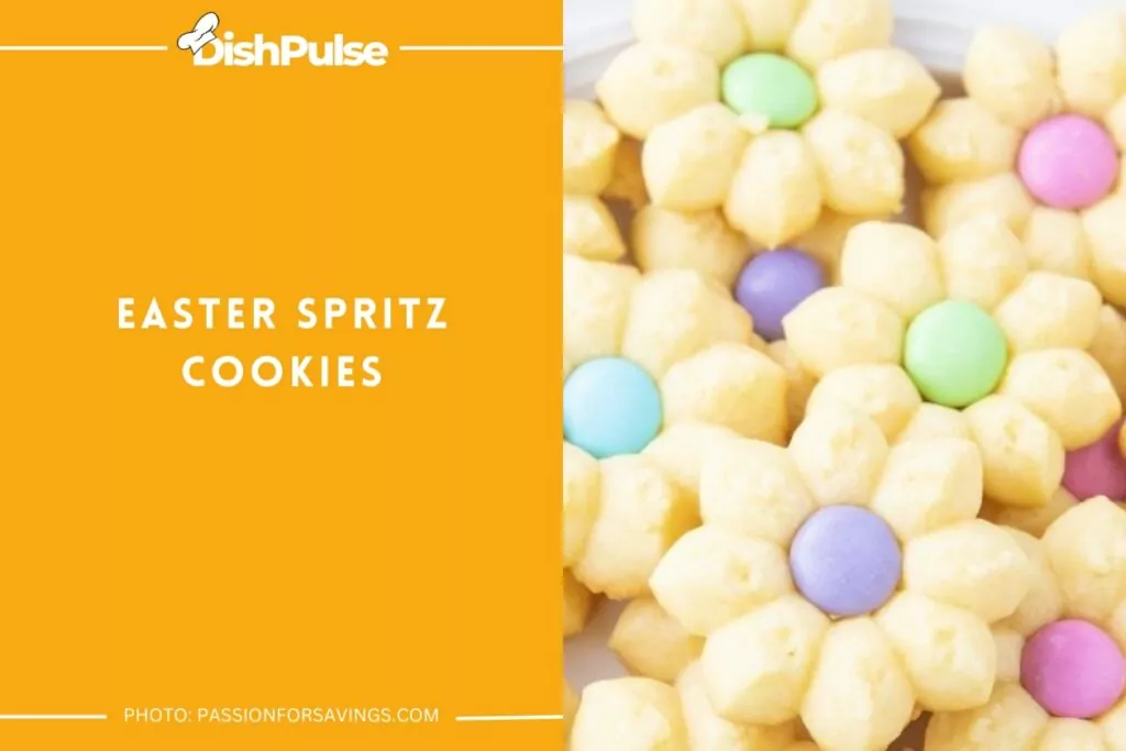 Easter Spritz Cookies