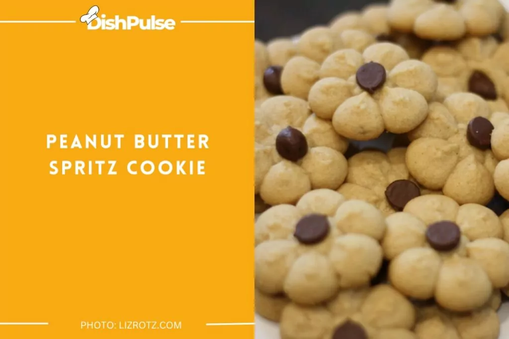 Peanut Butter Spritz Cookie