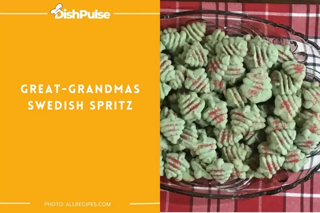 Great-Grandmas Swedish Spritz