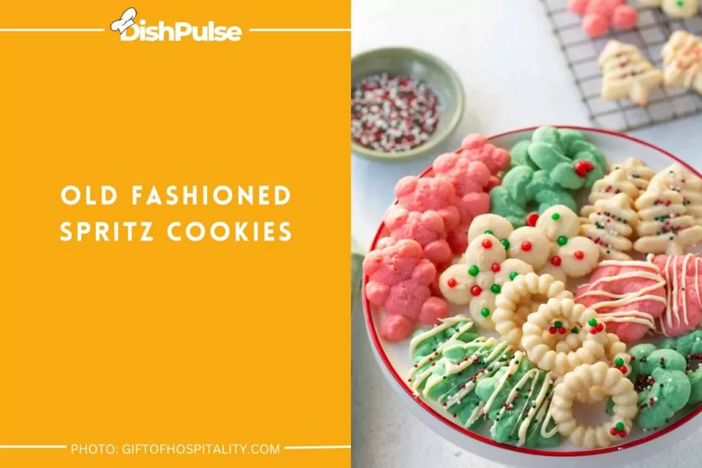 Old Fashioned Spritz Cookies